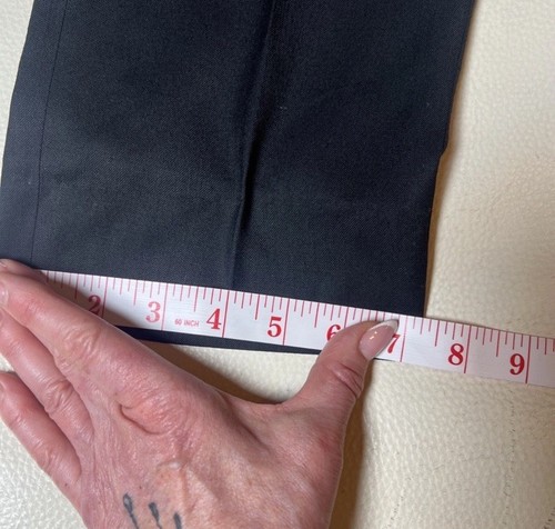 J Brand 100% Pure Virgin Wool Men's Pants Black Flat Front Sz Tall 36X31 NWOT!! - Picture 14 of 14