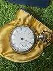 Antique Waltham P.S. Bartlett Pocket Watch Silver Fahys Oresilver Working