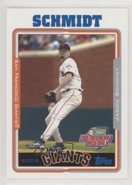 2005 Topps Opening Day Jason Schmidt #46 0w8