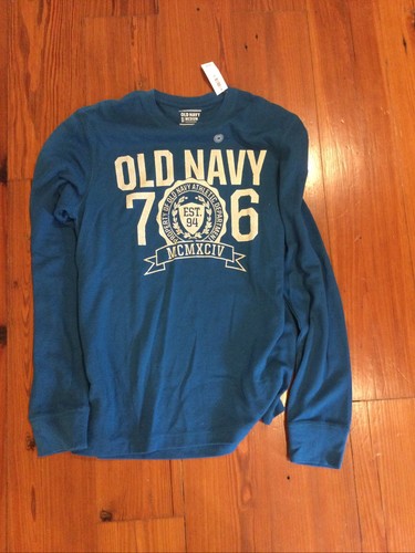 NWT Old Navy Mens Thermal Size Medium Teal/Turquoise - Picture 1 of 2