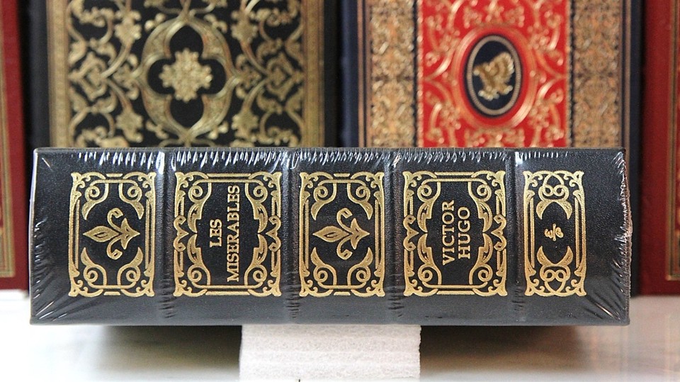 LES MISERABLES VICTOR HUGO Easton Press 100 Greatest SEALED w