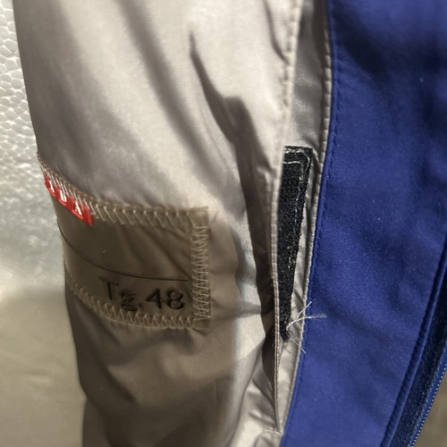 Prada Windbreaker Jacket SGV80A W85 TG 48 Size Small/Med Blue Rare From 2000’s - Picture 19 of 24