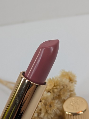GOLD RIB TUBEđź’‹Estee Lauder Signature Hydra Lustre Lipstick DUNE ROSE Made USA - Picture 6 of 7