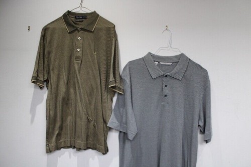 Juego de 2 manga corta NAUTICA & CUTTER & BUCK para hombre tallas XL TG