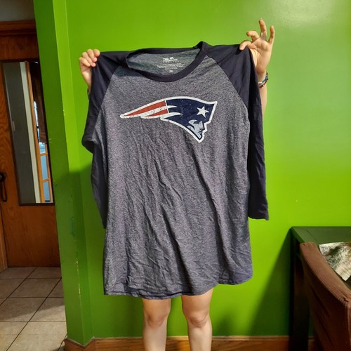 New England Patriots Men's Majestic Shirt XXL NEW Tom Brady - Picture 2 of 3