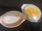 PYREX Golden Sunflower Daisy Yellow Orange  1.5 QT Casserole