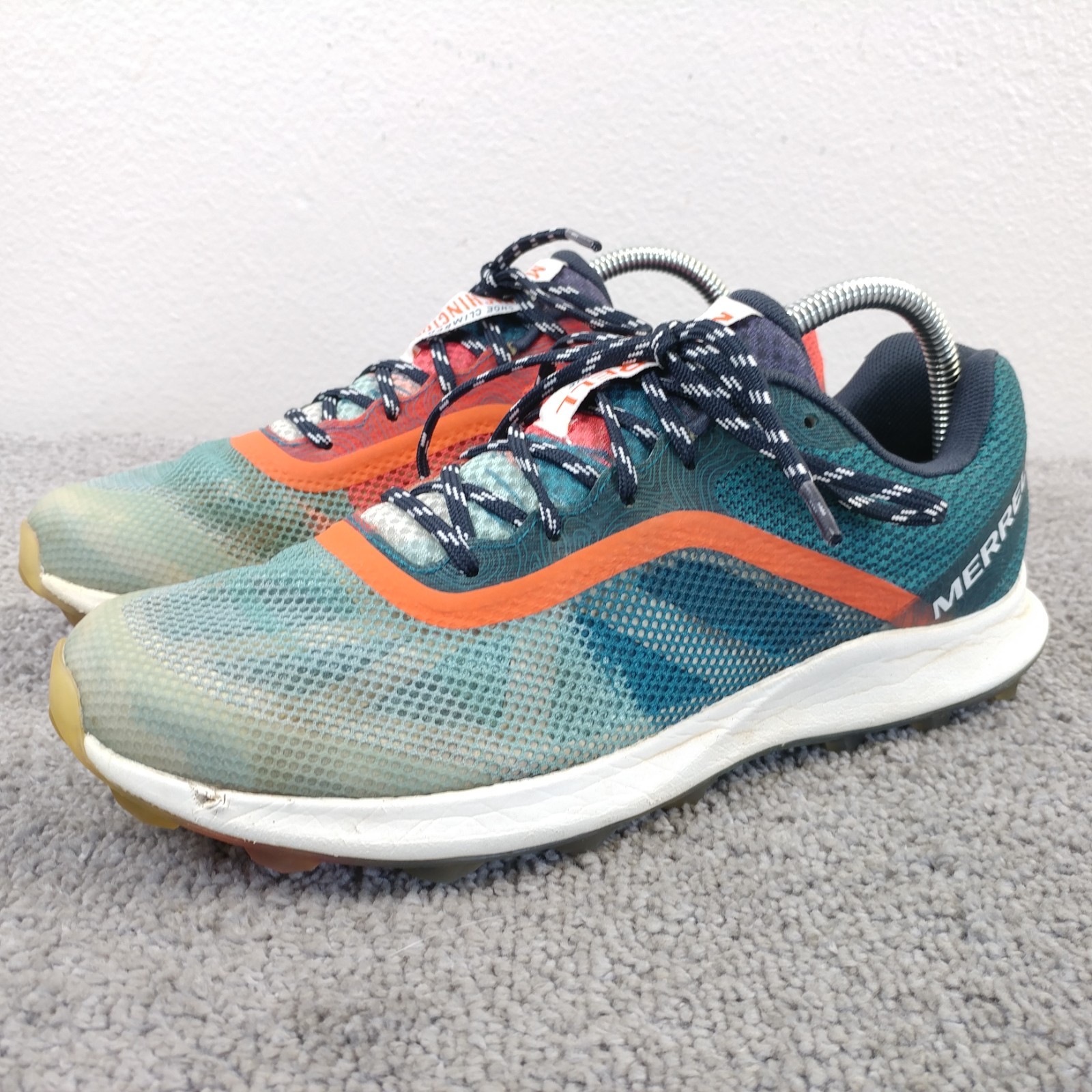 Scarpe da trail running Merrell MTL Skyfire da donna taglia 9 5 verdi sneakers da trekking