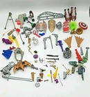 75 Piece Vintage Action Figure Lot 70s, 80s, 90s