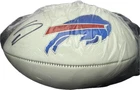 Stefon Diggs Bills Autographed Football (Beckett Auth, Pristine Auction)