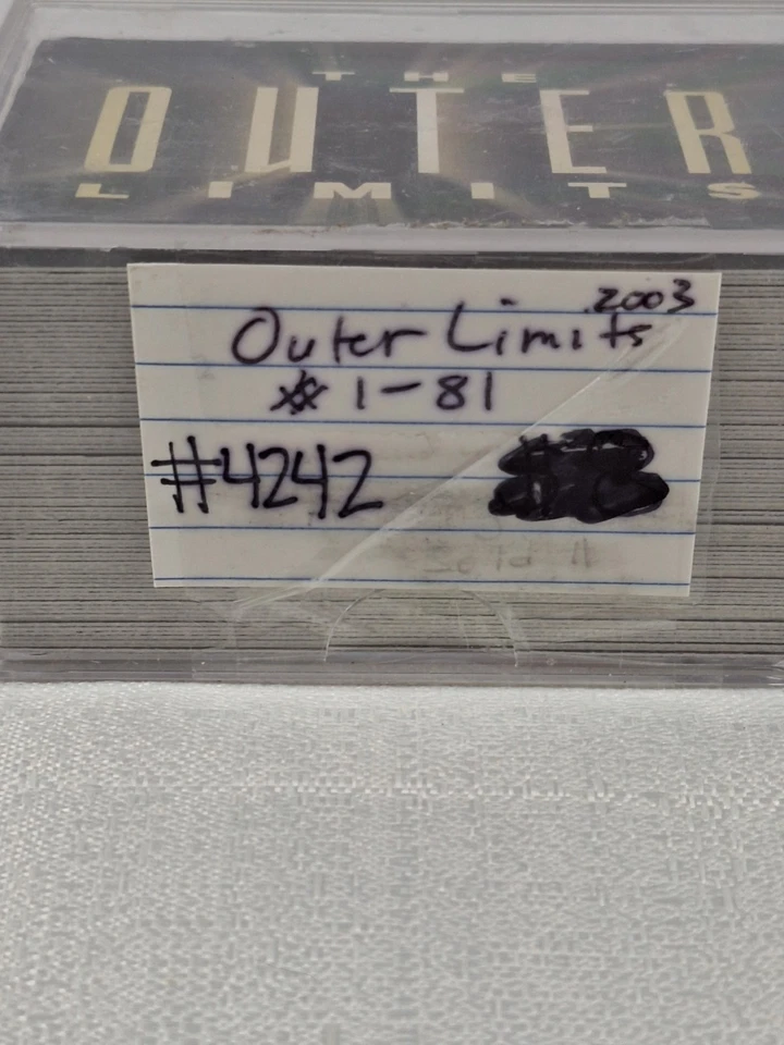 Rittenhouse 2003 | Juego base completo The Outer Limits | 1-81 Foto 3 de 3