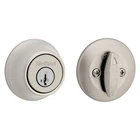 Kwikset 660 Single Cylinder Deadbolt Satin Nickel SmartKey Security Door Lock