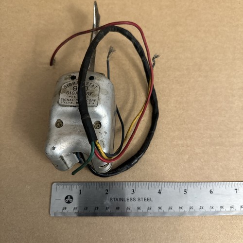 Vintage Signal Stat 900 Sigflare Turn Signal Switch Untested Free Shipping #1 - Picture 22 of 24