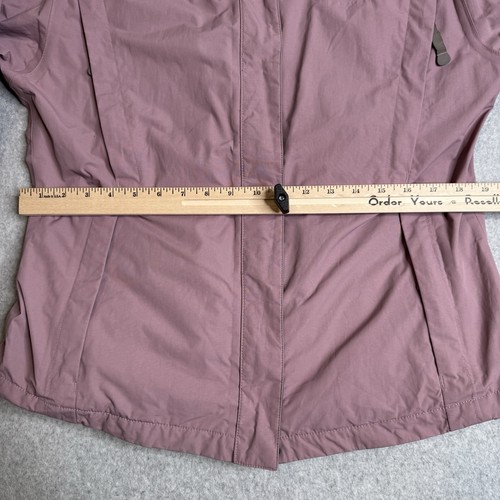 North Face HyVent wasserdichte Damenjacke Glyzinie lila Medium 2000’s gebraucht, in einwandfreiem Zustand - Bild 4 von 16