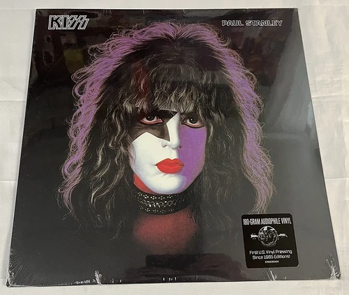 KISS Paul Stanley Solo LP Vinyl 180Gr Audiophile Poster 2014 release Hype Sealed