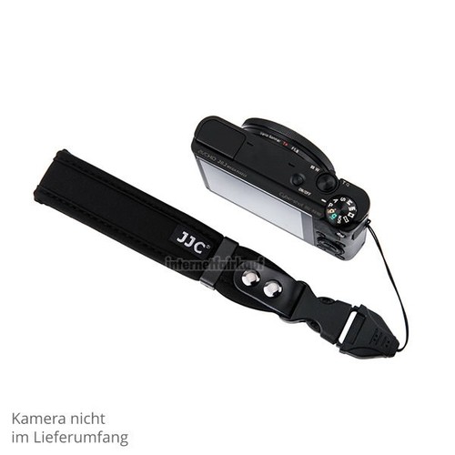 JJC ST-1MLBK - Handgelenk Schlaufe für Kameras mit kleinen Gurtösen