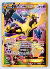 Alakazam EX (Secret) 125/124 LP - Pokemon XY - Fates Collide (0760)