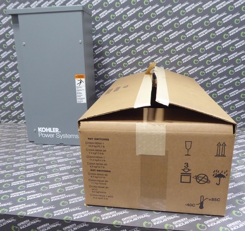 NEU 200A 240V Kohler RXT-JFNC-0200A Automatischer Transferschalter 2-polig 3 Draht
