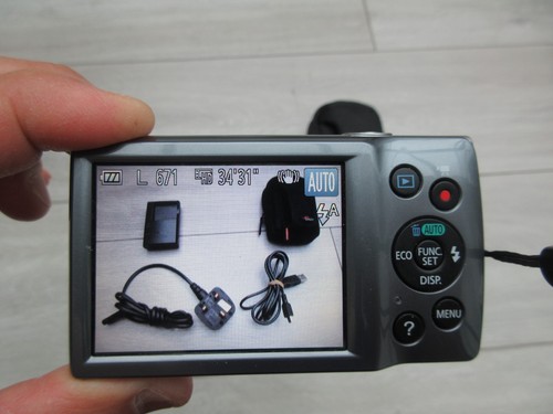 Canon IXUS 165 160 Digital Camera Grey Charger Battery Data Cable 4 GB SD Case - Picture 21 of 21