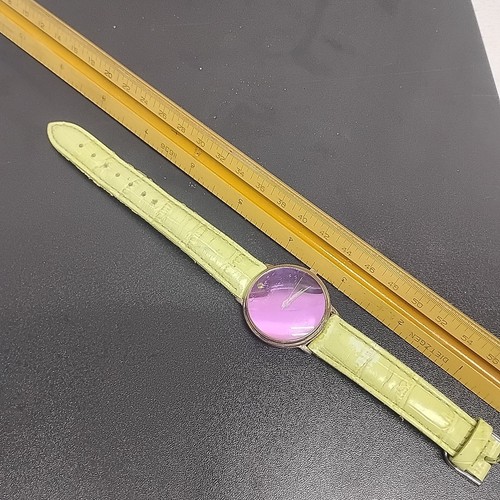 Vintage Paul Jardin Women's RARE Purple Dome Quartz Watch - Picture 15 of 15