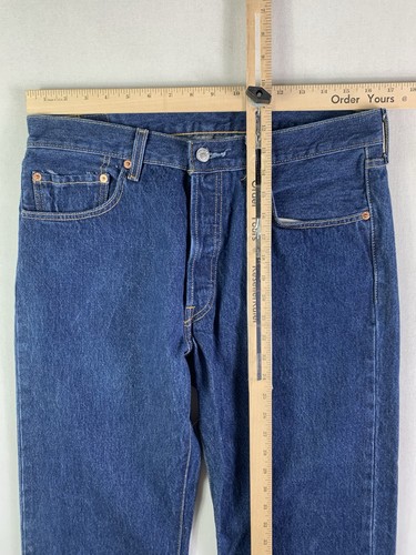vtg Levi’s 501 XX Jeans Men’s 35x32 Made In Colombia Blue (Actual 33x29) - Picture 7 of 9