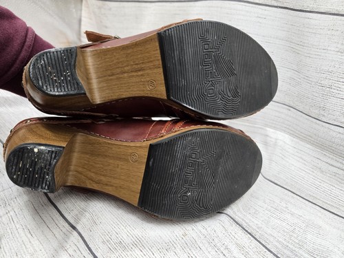 DANSKO REENY Women’s Mary Jane Heels SIZE EU 42 OR US 12 Leather Strap Casual - Picture 11 of 14