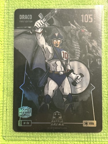 2024 Bo Jackson Battle Arena Battlefoil Draco Steel # BF-150 Drake Maye RC