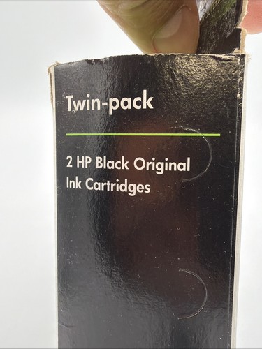 NEW HP 901 Black Ink Cartridge Twin Pack CZ075FN Sealed Box EXPIRED 3/2020 L - Picture 8 of 10