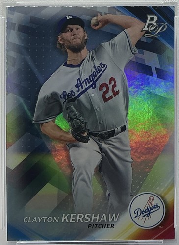 Clayton Kershaw PSA 8 - 2017 Bowman Platinum - Dodgers, 3000 Strikeouts, Elite - Bild 5 von 8