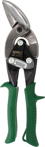 Aviation Snip - Right Cut Offset Tin Cutting Shears with Forged Blade & KUSH'N-P - Picture 9 of 12
