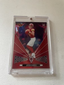 2024 Panini Phoenix - Jayden Daniels Rookie Rising Red Color Match /99 #RR-JDS