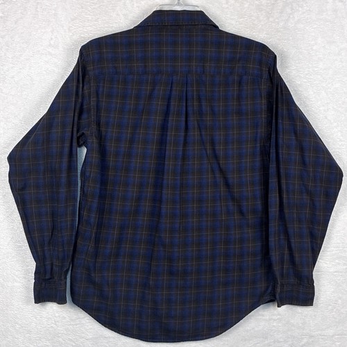 Patagonia Flannel Shirt Mens XS Blue Brown Plaid Outdoor Hiking Preppy Camping - Picture 6 of 8