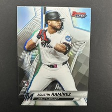 2025 Bowman's Best Agustin Ramirez RC #16 Refractor parallel Miami Marlins