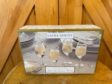 Laura Ashley 4-piece Glass Mini Champagne Flutes (6360)