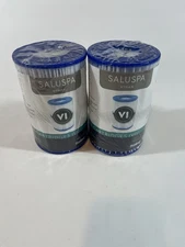 Bestway SaluSpa Type VI Inflatable Hot Tub Replacement Filter Cartridge  2 Packs