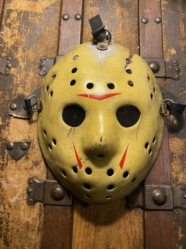 Venerdì 13 Parte 8 VIII Jason Voorhees Maschera in Vetroresina Film Prop Replica - Foto 7 di 12