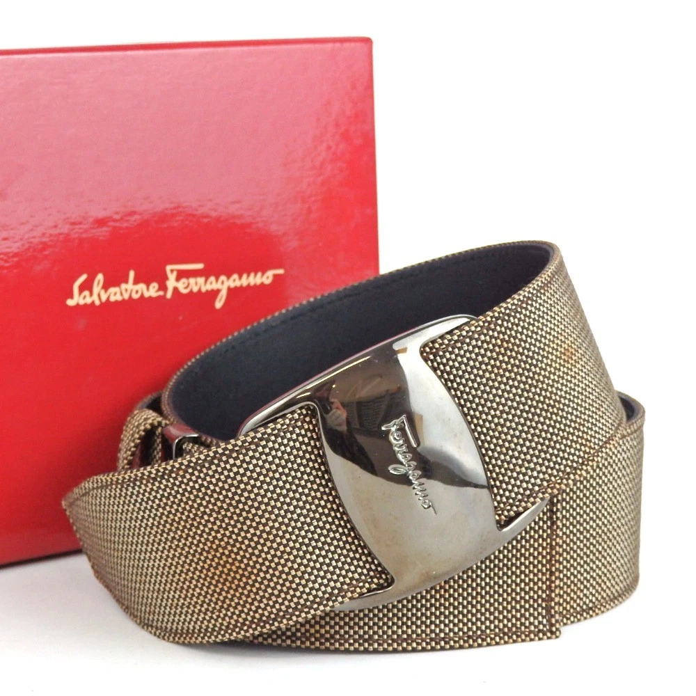 Salvatore Ferragamo Nylon Belts for Women for sale | eBay display picture 3