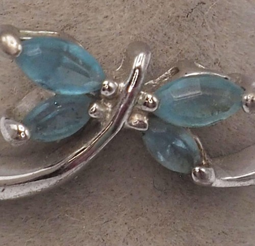 Sterling Silver .925 Butterfly Ring Size 5.25 Fashion Jewelry - Picture 4 of 6