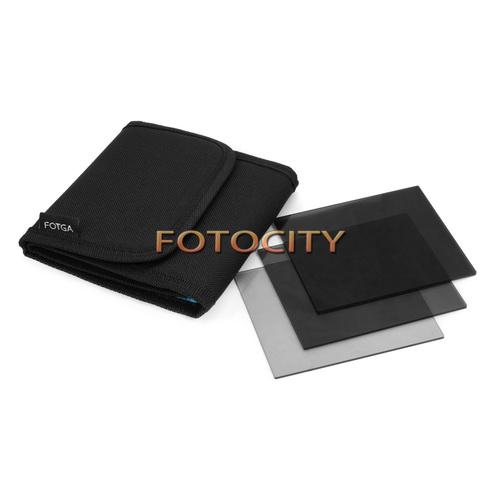 Fotga 4"x4" Full Neutral Density ND 2 4 8 Squae Filter Kit For Mattebox