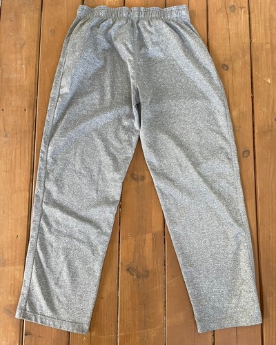 University Of Kansas Jayhawks Men’s Gray Sweatpants Medium Relaxed 32” Waist - Picture 2 of 6