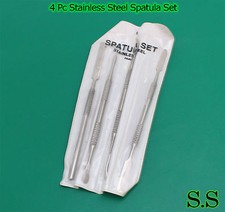 2 Spatula Set Hobby Tool Craft Surgical Stainless steel
