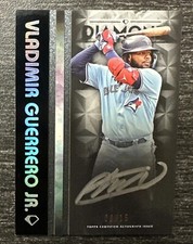Vladimir Guerrero Jr 2023 Topps Diamond Icons Silver Ink On Card AUTO 8/15 SP