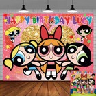 The Powerpuff Girls Personalised Custom Birthday Banner Backdrop Party Decor