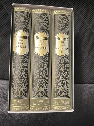 Karl May - Príncipe y Junker I a III - en Schuber-Bamberg/Radebeul primera edición - Imagen 1 de 2