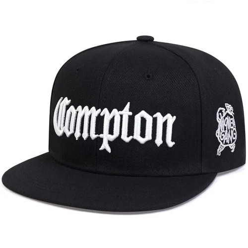 Unisex Compton Stickerei Baseball Hüte Sommer Outdoor verstellbar Freizeit Caps - Bild 20 von 28