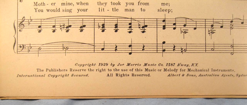 Dream Mother Sheet Music Vintage 1929 Gene Austin Joe Burke Al Sherman Voice (O) - Picture 3 of 3