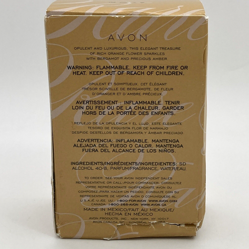 Avon Rare Gold Perfume Womens Spray 1.7 fl. oz Eau De Parfum - Picture 8 of 9