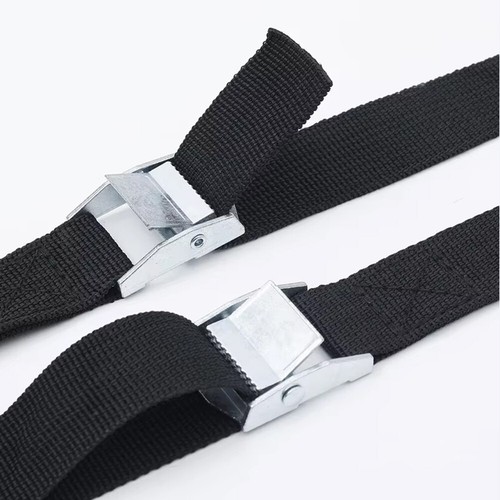 12 Packs Lashing Straps Cargo Luggage Tie Down Cam Buckle Roof Rack 2.5m X 25mm - Picture 9 of 16