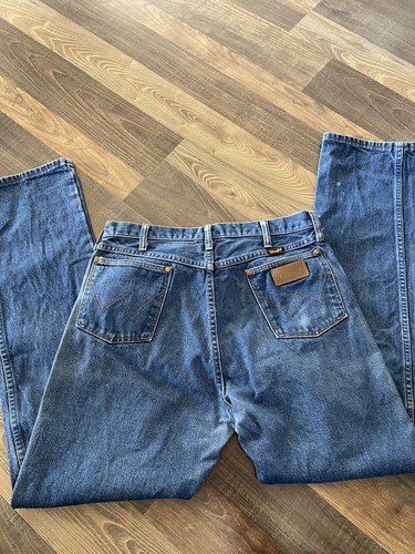 WRANGLER Cowboy Cut Original Fit 13MWZ Jeans Gr. 35 (eigentlich W32) **weiße Flecken - Bild 18 von 19