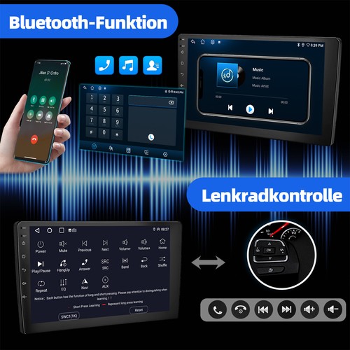 10" 8-Kern 6+128GB Android14 DAB+ Autoradio Carpaly DSP für SKODA Octavia E3 III - Bild 9 von 13