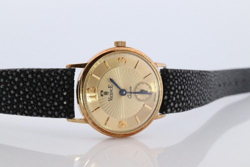 14k Vicence Wristwatch. Vicence Ladies Yellow Gold Watch. - Picture 3 of 8